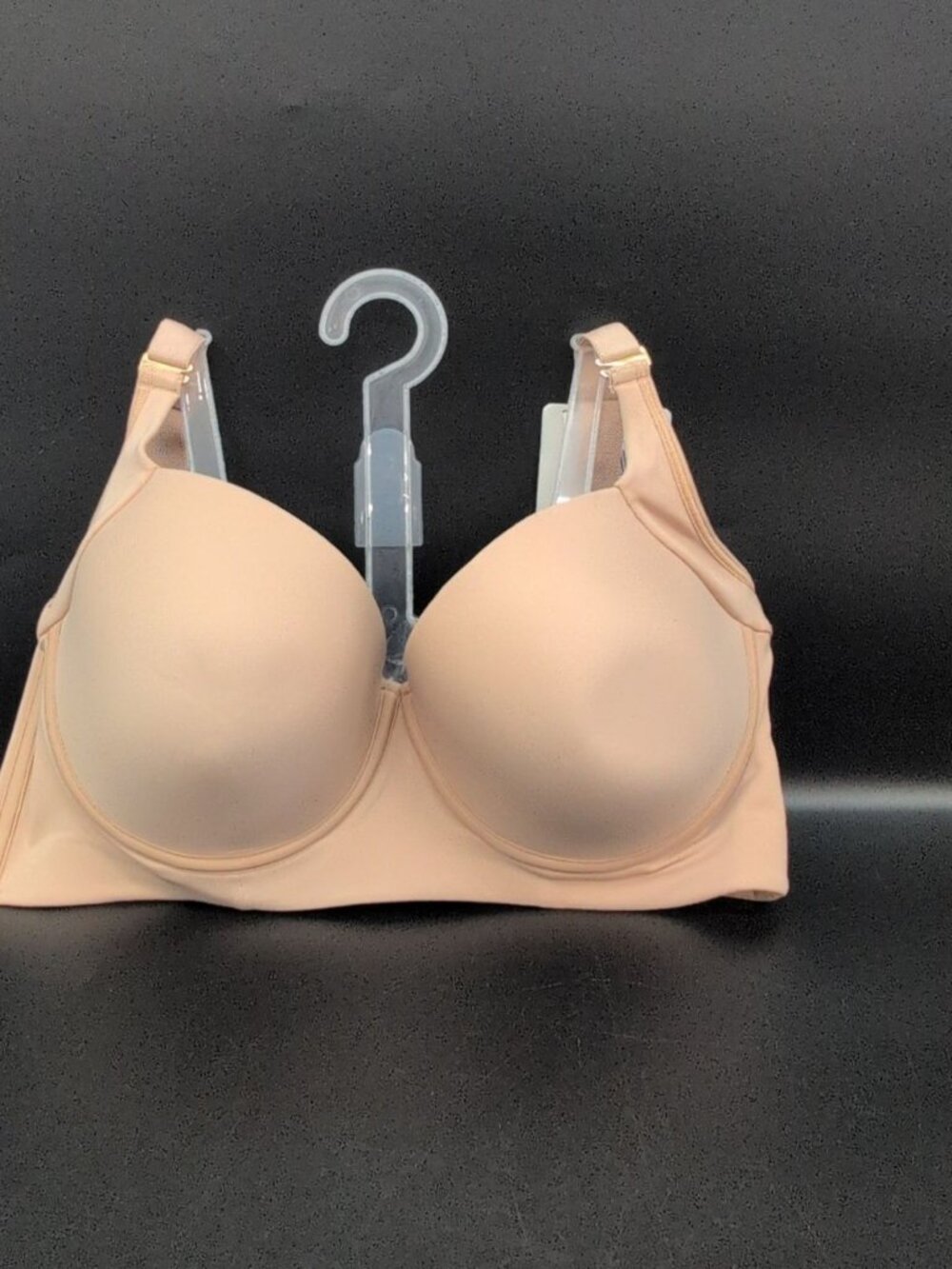 Leonisa Back Smoothing Bra with Soft Full Coverage Cups 40C Golden Beige